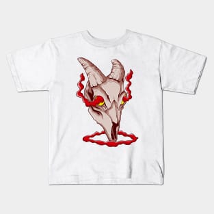 The goat skull Kids T-Shirt